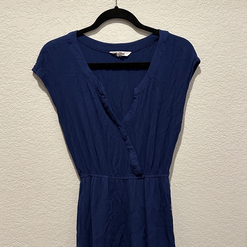 BB Dakota Deep Blue Midi Dress